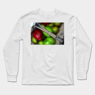 A basketful of apples Long Sleeve T-Shirt